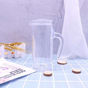 Acrylic Oil Dispenser Bottle with Lid Kitchen Oil Pouring Jug 450ml