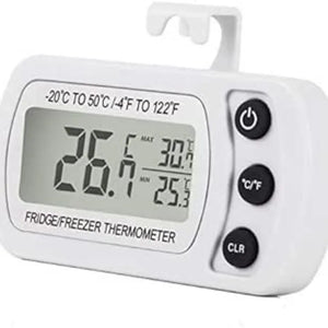 Digital Fridge & Freezer Thermometer with LCD Display – close-up detail