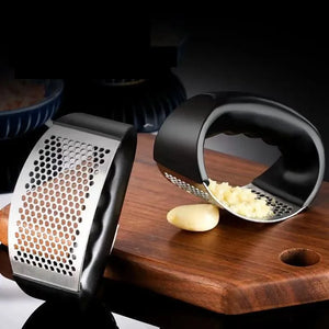 Stainless Steel Garlic Press & Ginger Crusher