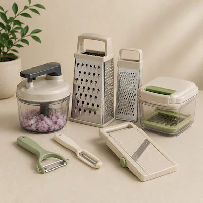 Peelers, Graters and Choppers