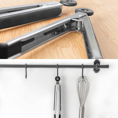 Spatula Tongs Non Stick Cooking Tongs BBQ Food Turner Clip for Kitchen Grill