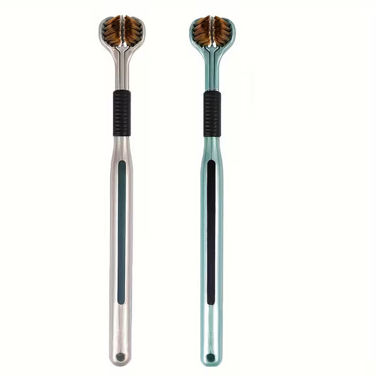3-Sided Toothbrush – Triple Head Deep Cleaning Brush