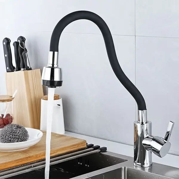 360° Bendable Silicone Faucet Nozzle – Jet & Soft Stream