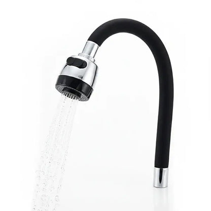 360° Bendable Silicone Faucet Nozzle – Jet & Soft Stream