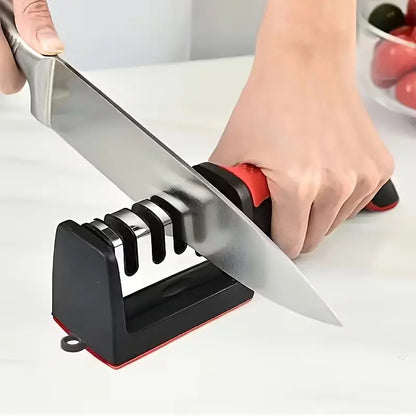 4 Stage Knife Sharpener Tungsten Steel Ceramic Sharpening Tool