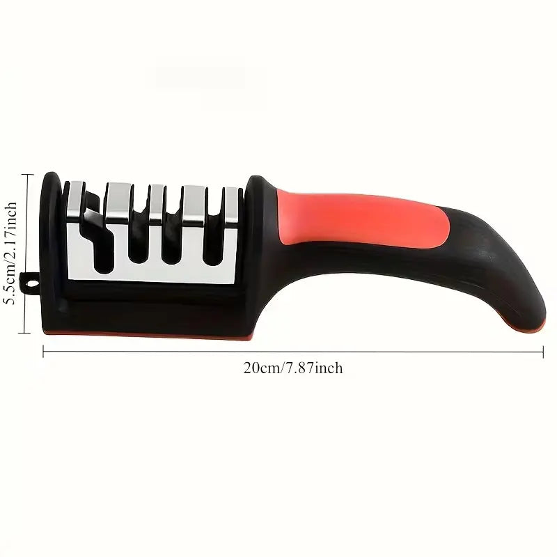 4 Stage Knife Sharpener Tungsten Steel Ceramic Sharpening Tool