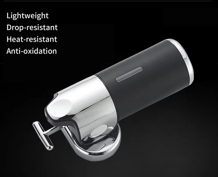 Wall Mount Soap & Shampoo Dispenser – Refillable Liquid Soap Holder for Bathroom & Kitchen