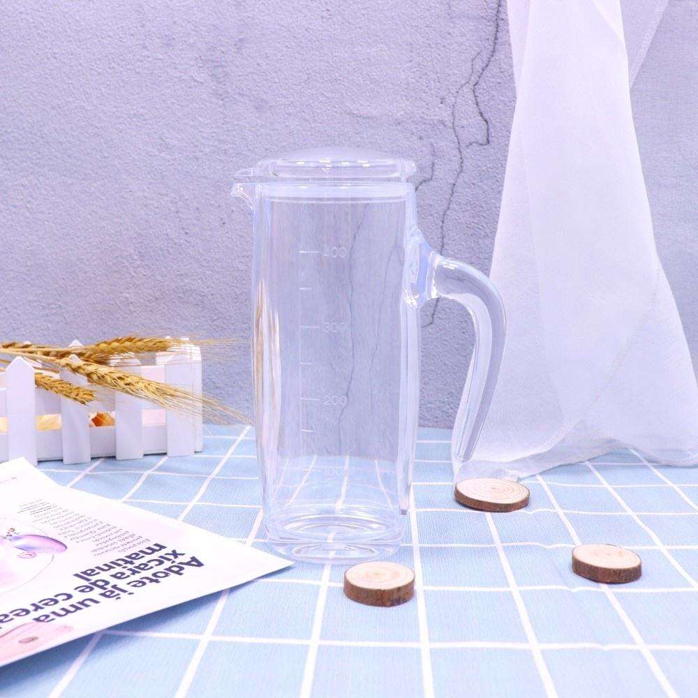 Acrylic Oil Dispenser Bottle with Lid Kitchen Oil Pouring Jug 450ml
