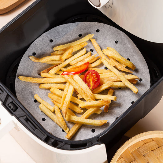 Air Fryer Parchment Paper Liners Non-Stick Food Grade Perforated Baking Sheets
