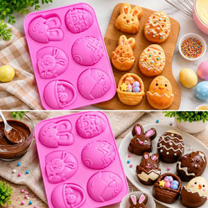 Creative Silicone Chocolate & Candy Mold – Food Grade Baking, Candy & Soap Making Tray – close-up detail