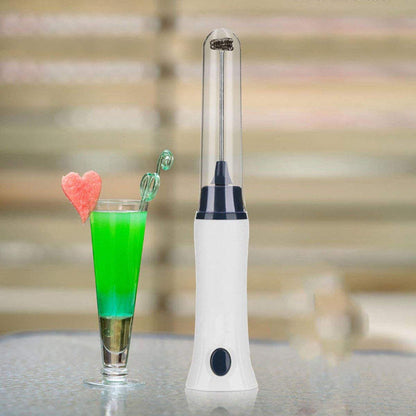 Electric Rechargeable Egg & Coffee Beater – USB Handheld Milk Frother & Mini Mixer