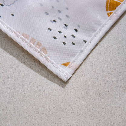 Fridge + Microwave Oven Cover Top with Storage Pockets – Dustproof & Washable