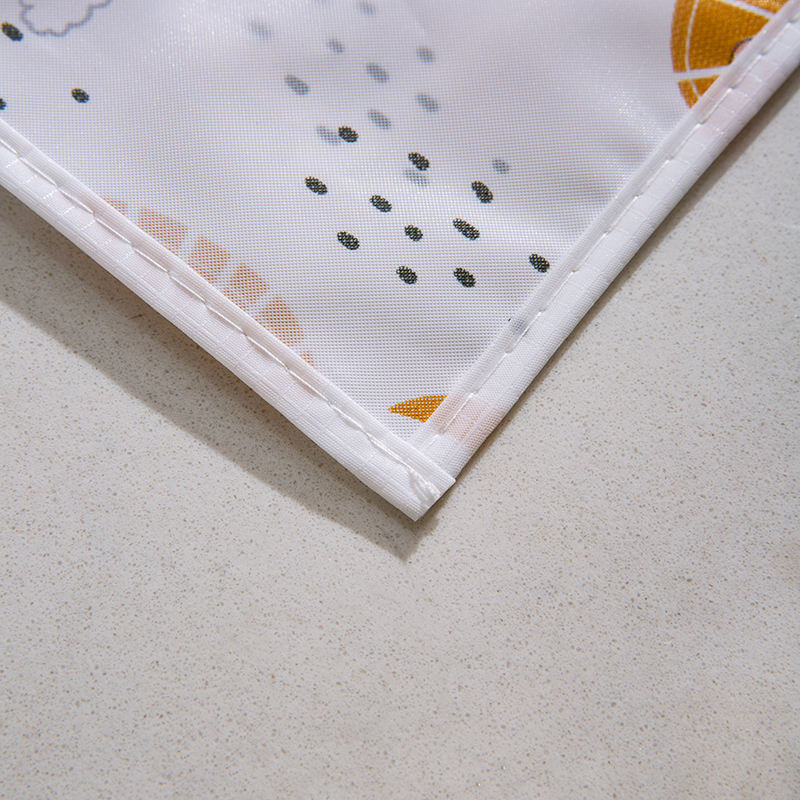 Fridge + Microwave Oven Cover Top with Storage Pockets – Dustproof & Washable