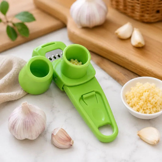 Garlic Ginger Paste Maker, Easy Press Mini Grinder