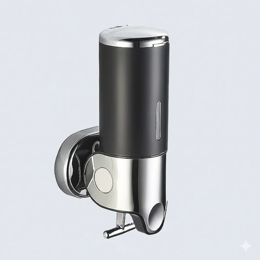 Wall Mount Soap & Shampoo Dispenser – Refillable Liquid Soap Holder for Bathroom & Kitchen