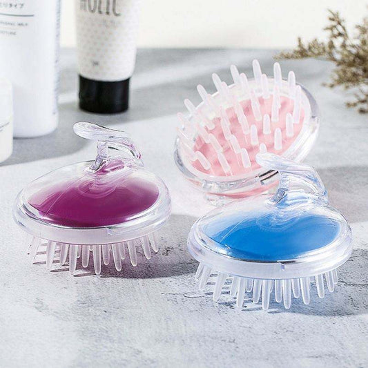 Hair Shampoo Brush Soft Scalp Massager – Waterproof Scalp Care Brush for Hair Washing