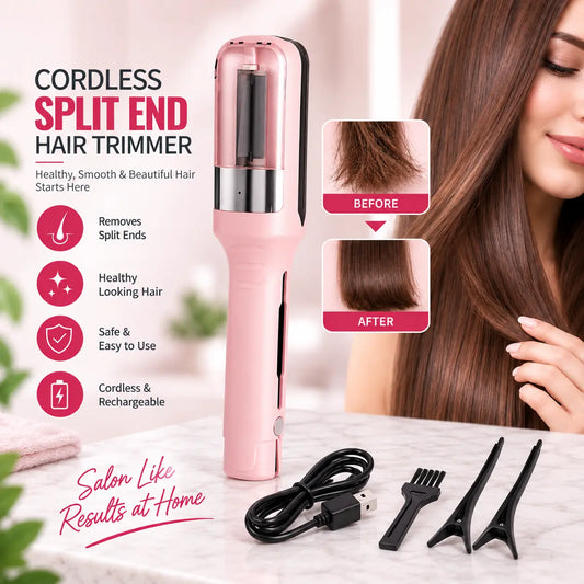 Hair Trimmer Cordless Automatic Split-End