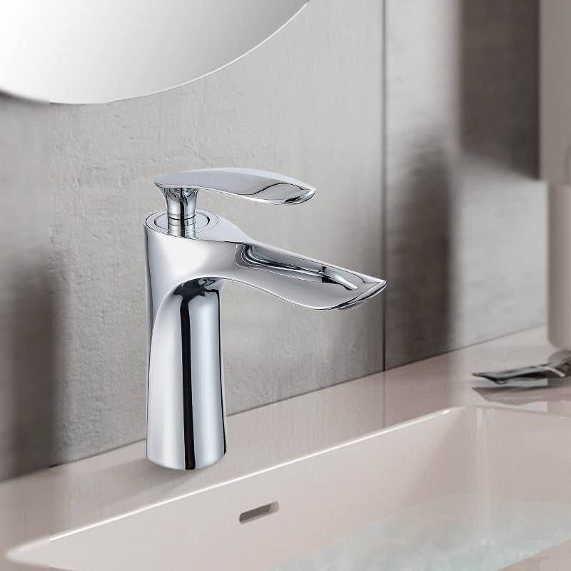 Modern Bathroom Sink Faucet – Premium Chrome Basin Mixer Tap