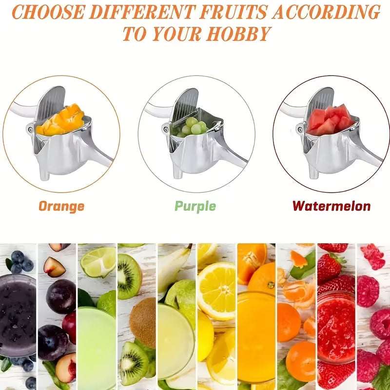 Heavy Duty Manual Lemon Juicer Powerful Hand Press Citrus Fruit Squeezer