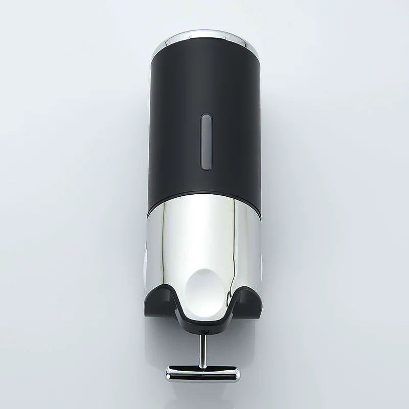 Wall Mount Soap & Shampoo Dispenser – Refillable Liquid Soap Holder for Bathroom & Kitchen