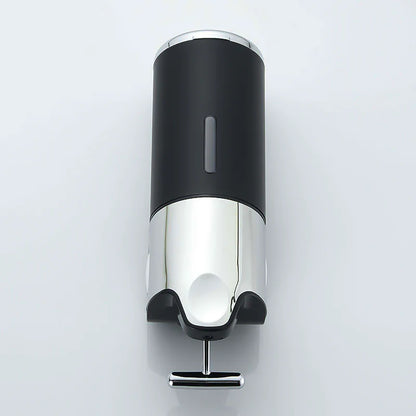 Wall Mount Soap & Shampoo Dispenser – Refillable Liquid Soap Holder for Bathroom & Kitchen