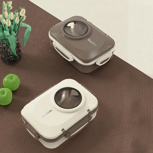 Kids Lunch Box Set 304 Stainless Steel Thermal Bento Box with Soup Cup