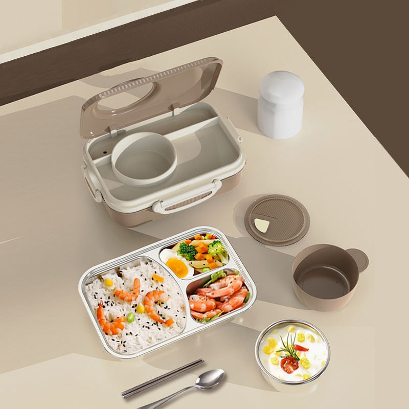 Kids Lunch Box Set 304 Stainless Steel Thermal Bento Box with Soup Cup