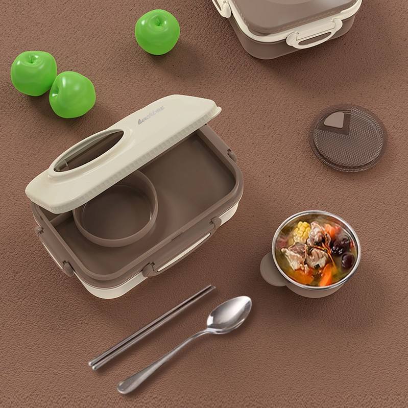 Kids Lunch Box Set 304 Stainless Steel Thermal Bento Box with Soup Cup