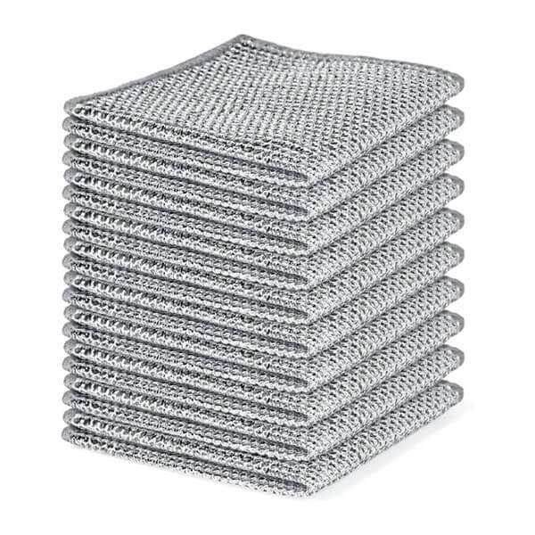 Wired Cleaning Cloth – Heavy Duty Scrub Pad for Kitchen & Home | 10pcs