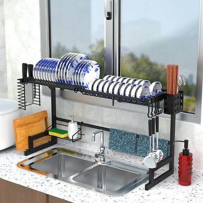 Kitchen Storage Shelf Over The Sink – Multi-Layer Dish Drying & Organizer Rack