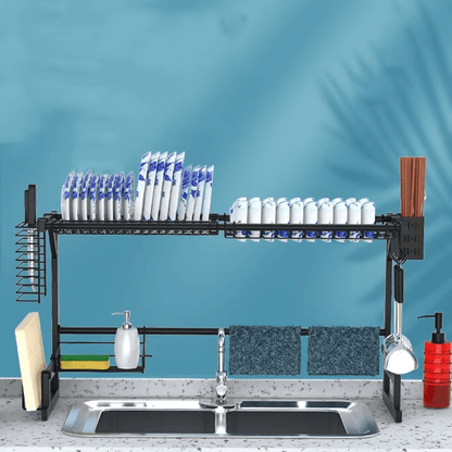 Kitchen Storage Shelf Over The Sink – Multi-Layer Dish Drying & Organizer Rack