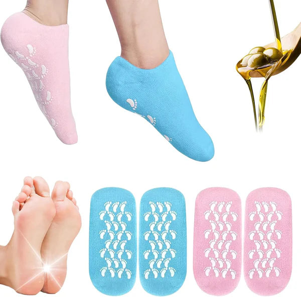 Moisturizing Gel Socks – Deep Hydration & Cracked Heel Repair