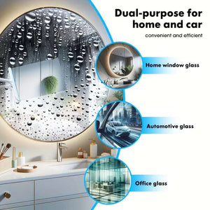 Multipurpose Window Glass Squeegee – Bathroom, Kitchen & Car Cleaning Tool