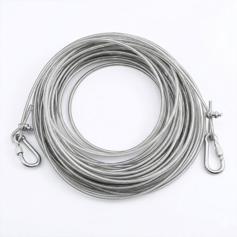 Stainless Steel PVC Coated Clothesline – Heavy-Duty Rust-Resistant Drying Wire