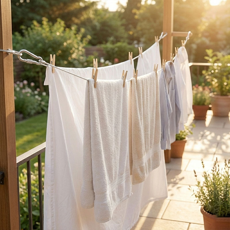 Stainless Steel PVC Coated Clothesline – Heavy-Duty Rust-Resistant Drying Wire