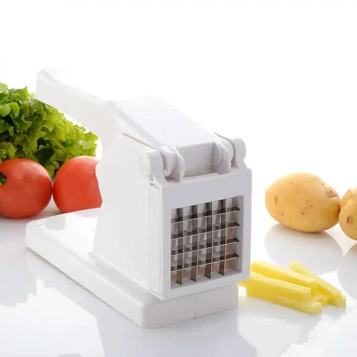 Potato Chipper – Manual French Fries Cutter & Vegetable Slicer