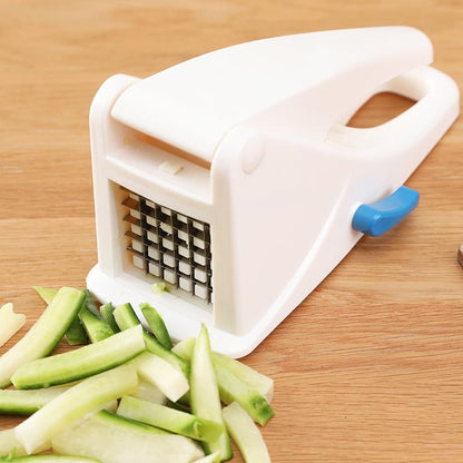 Potato Chipper – Manual French Fries Cutter & Vegetable Slicer