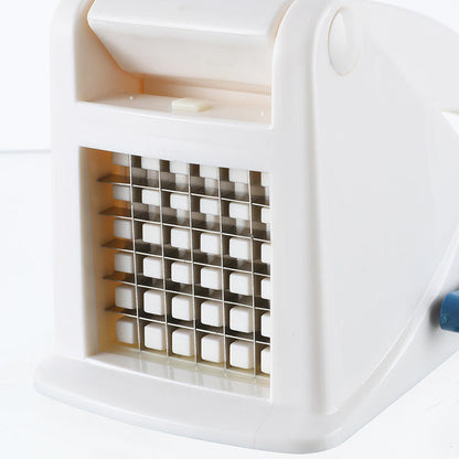 Potato Chipper – Manual French Fries Cutter & Vegetable Slicer