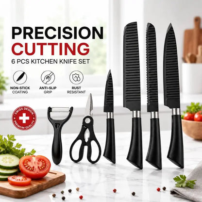 Premium Kitchen Knife Set (6 PCS)