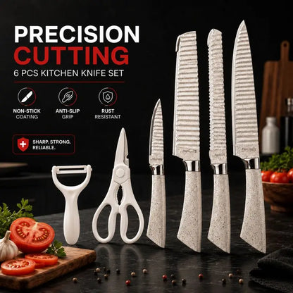 Premium Kitchen Knife Set (6 PCS)