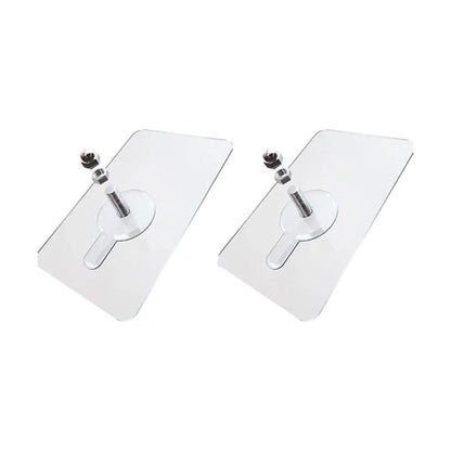 Punch-Free Screw Stickers – Strong Wall Mount Adhesive Hooks