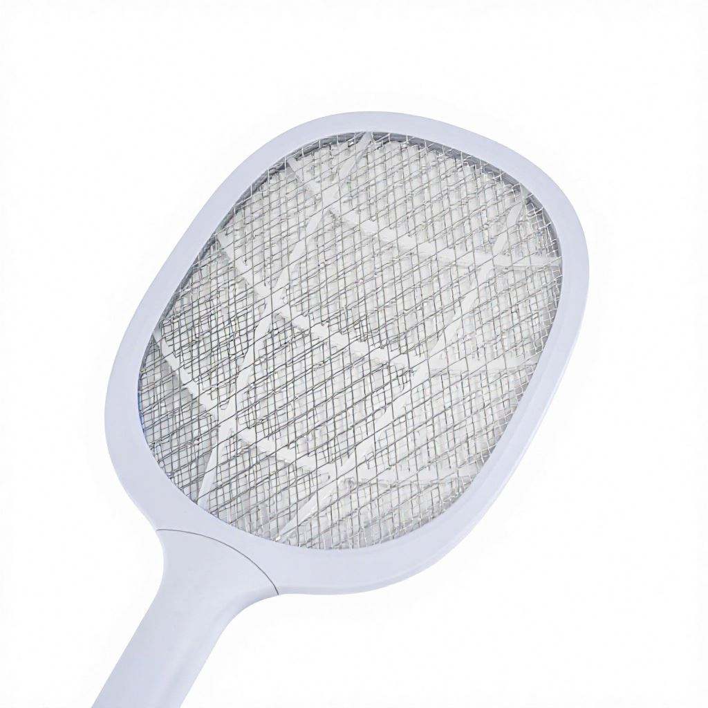 Rechargeable Electric Mosquito Racket USB Bug Zapper UV Light Insect Killer
