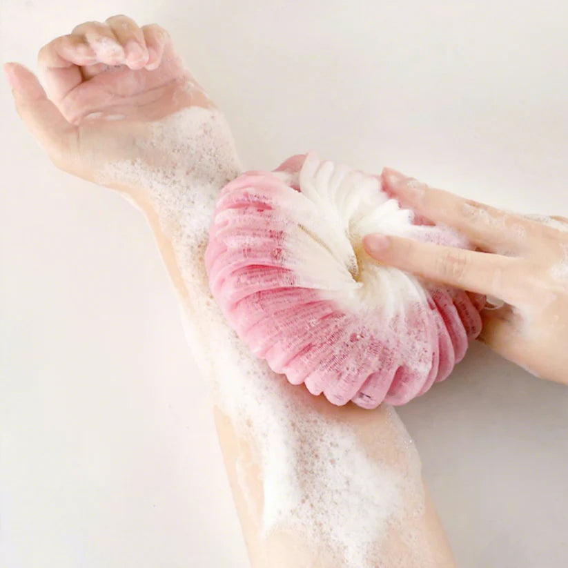 Soft Exfoliating Bath Loofah Sponge – Body Cleaning Shower Scrubber Bath Ball