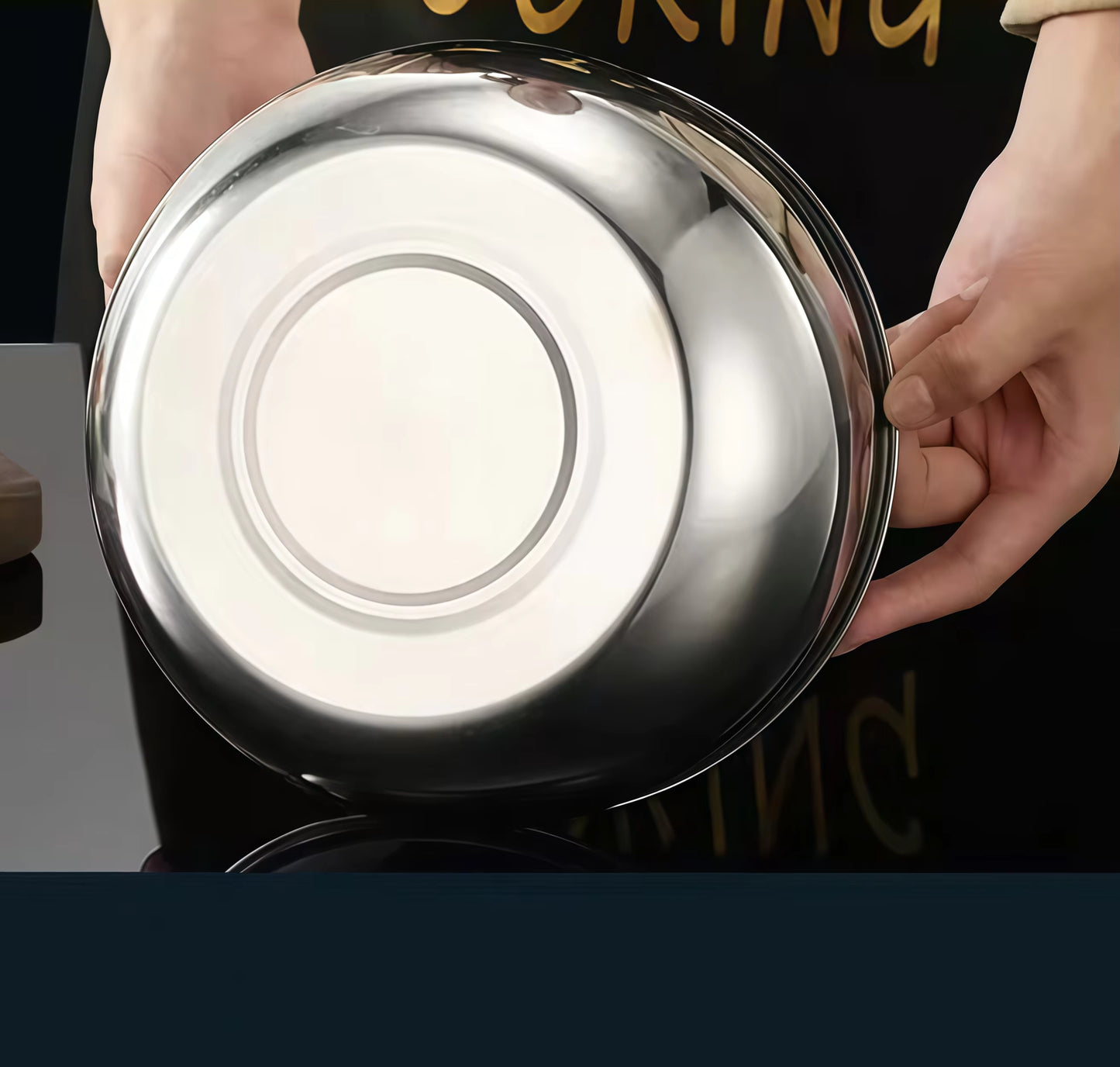 Stainless Steel Food Storage Bowls with Airtight Lids (3 PCS Set)