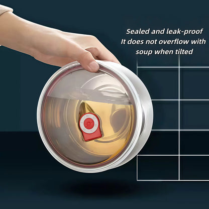 Stainless Steel Food Storage Bowls with Airtight Lids (3 PCS Set)