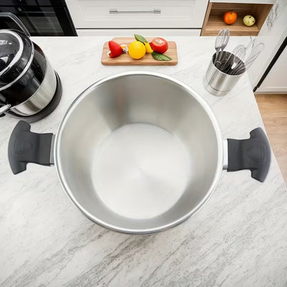 Stainless Steel Pressure Cooker with Safety Lock (11L)