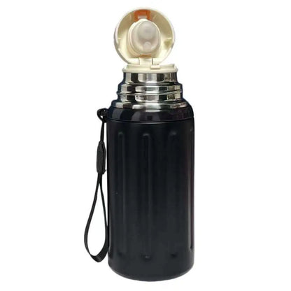 Stainless Steel Vacuum Flask 750ml – Leak-Proof Thermos Bottle for Hot & Cold Drinks