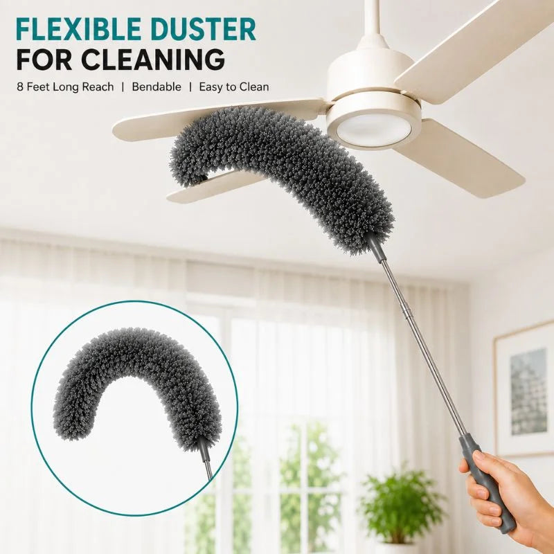 Flexible Duster For Fan Cleaning Mop
