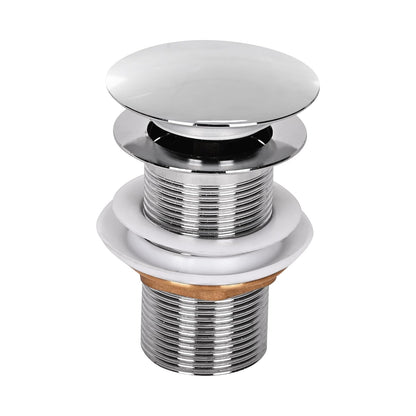 Wash Basin Pop-Up Drain Stopper – Universal Fit, Chrome Finish