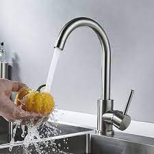 Premium Stainless Steel 360° Swivel Kitchen & Bathroom Mixer Tap – Single Lever Sink Faucet